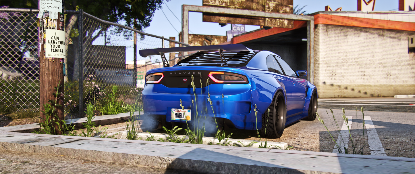 GTA V Bravado Buffalo Hellfire CTX C2 Interior and Detail Preview