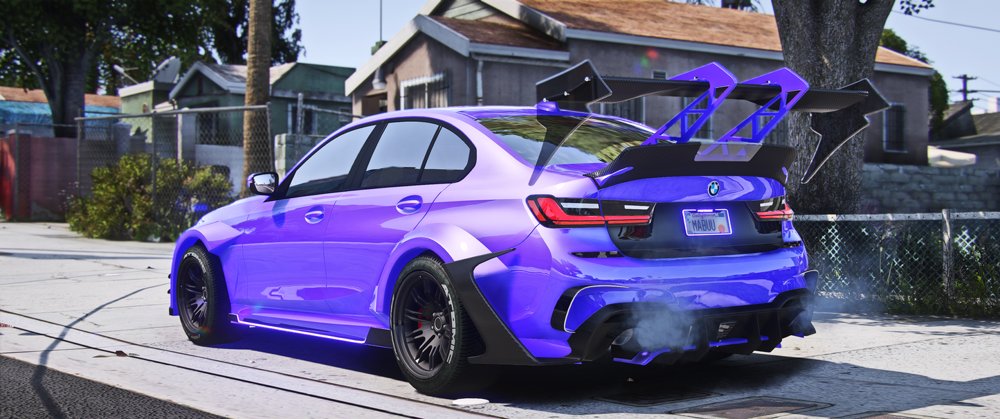 GTA V BMW 330 Hycade 2021 Interior and Detail Preview