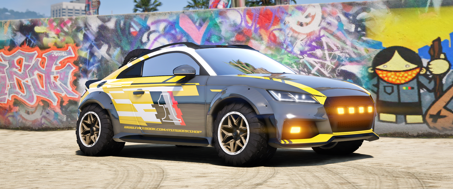 (Debadged) Audi TTRS Safari Edition