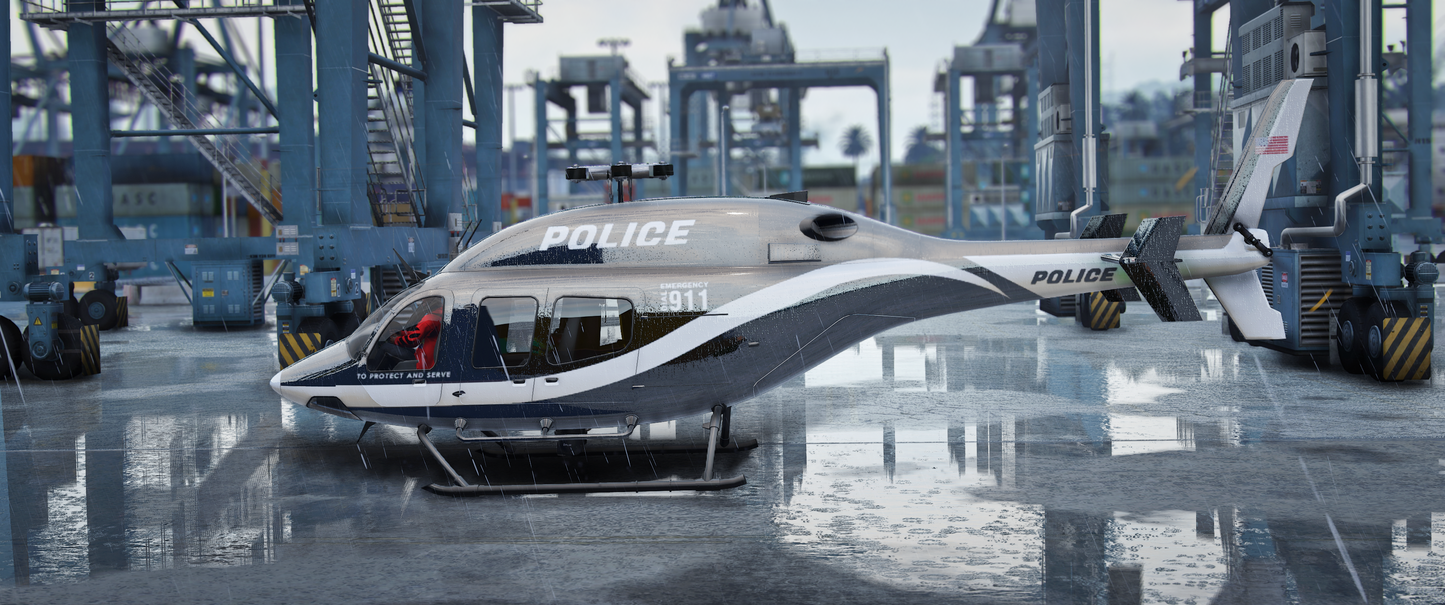 (Lore Friendly) Police Helicopter