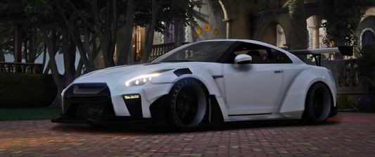 (Debadged) Nissan GTR 17' Aries Widebody