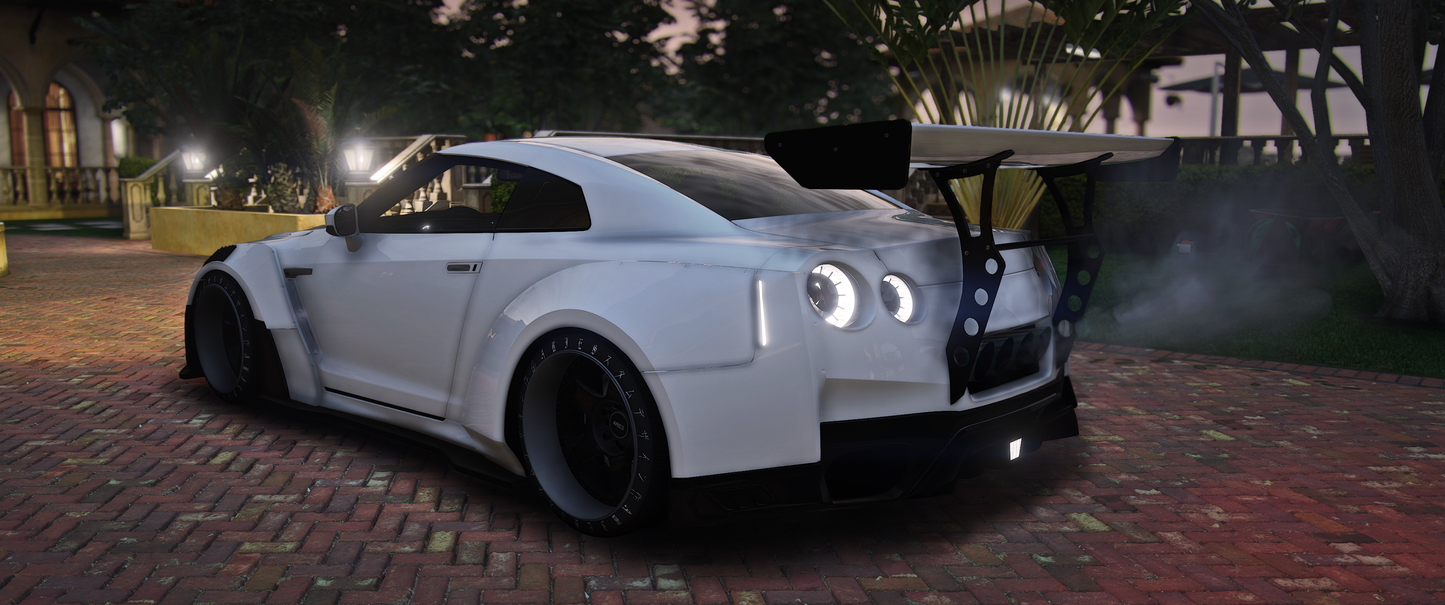 (Debadged) Nissan GTR 17' Aries Widebody