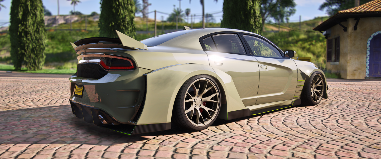 (Debadged) Dodge Hellcat Hycade Edition