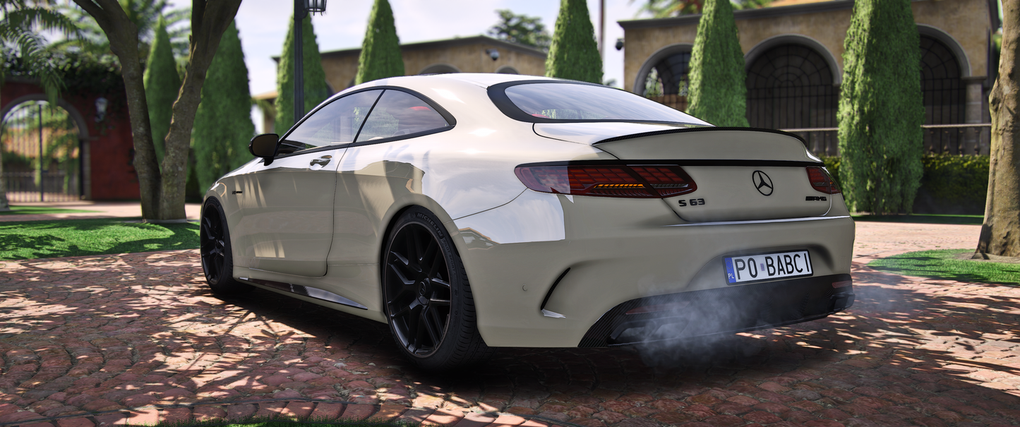 Mercedes Benz S63 Coupe Tuned