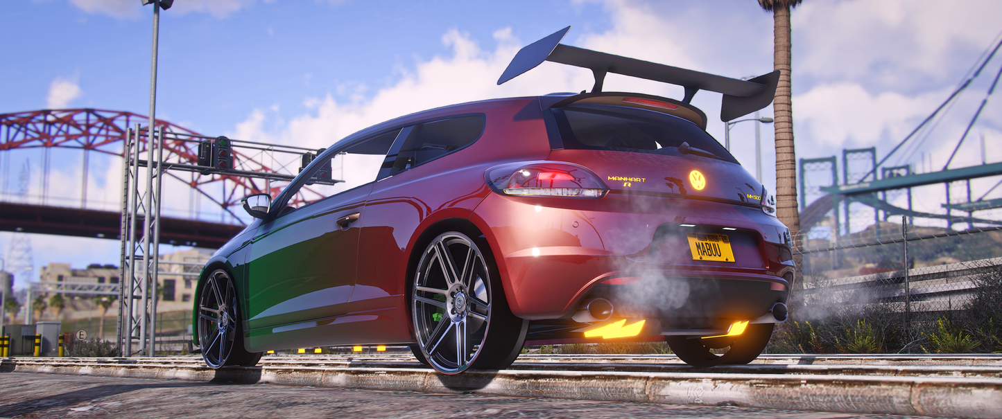 Volkswagen Scirocco Manhart RS3 Swap Custom