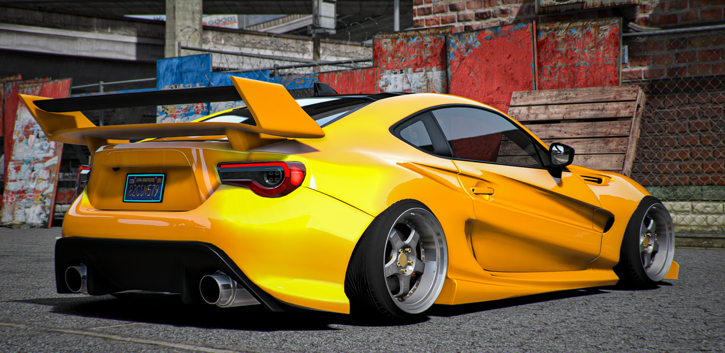 (Debadged) ABflug Subaru BRZ