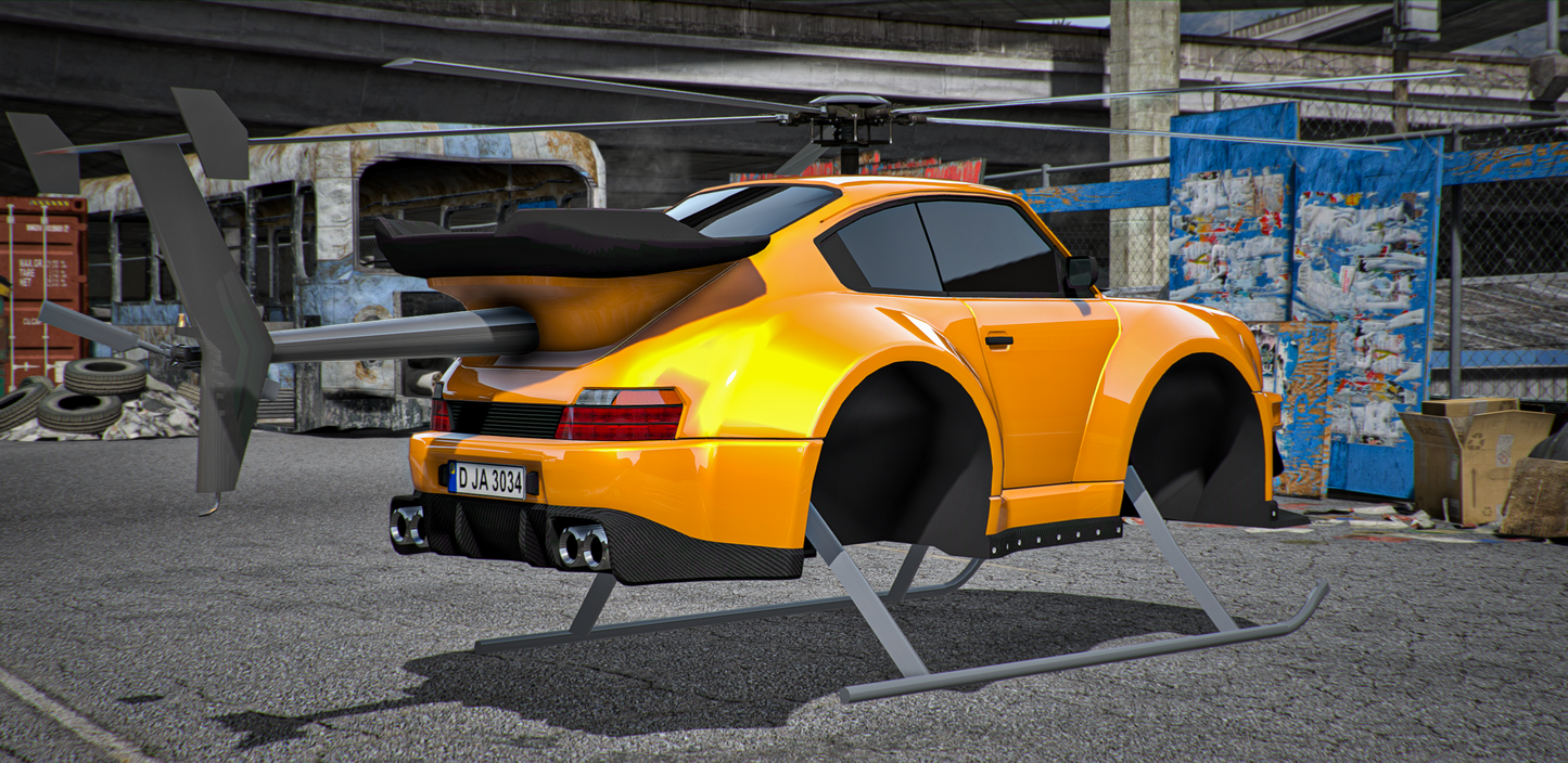 (Debadged) Porsche Heli