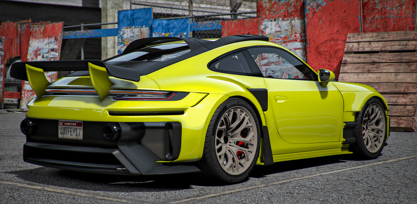 (Debadged) Porsche 911 GT3 Mantle Design