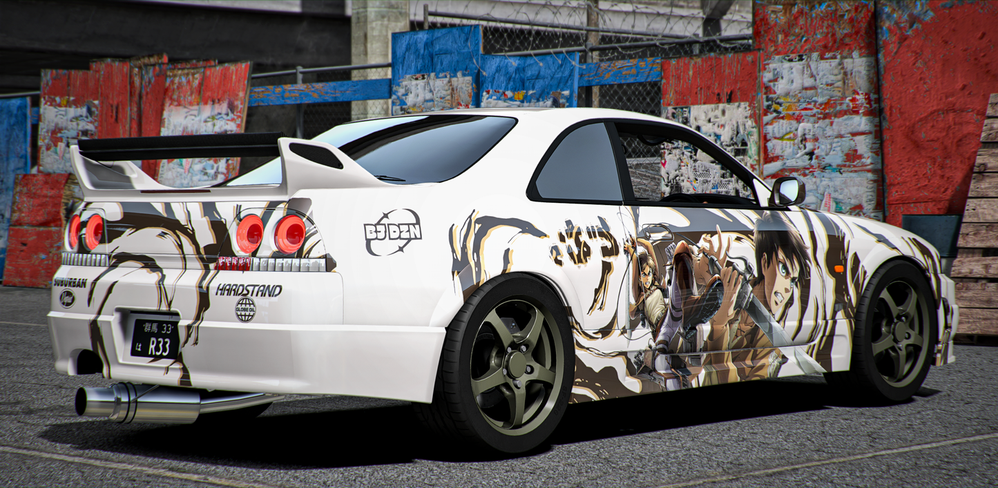 (Debadged) Nissan Skyline 400R (4 Liveries)