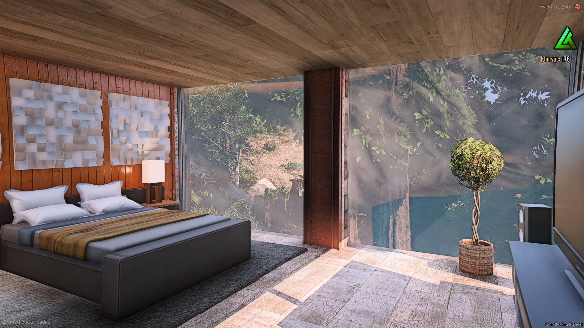 Garage area interior for FiveM