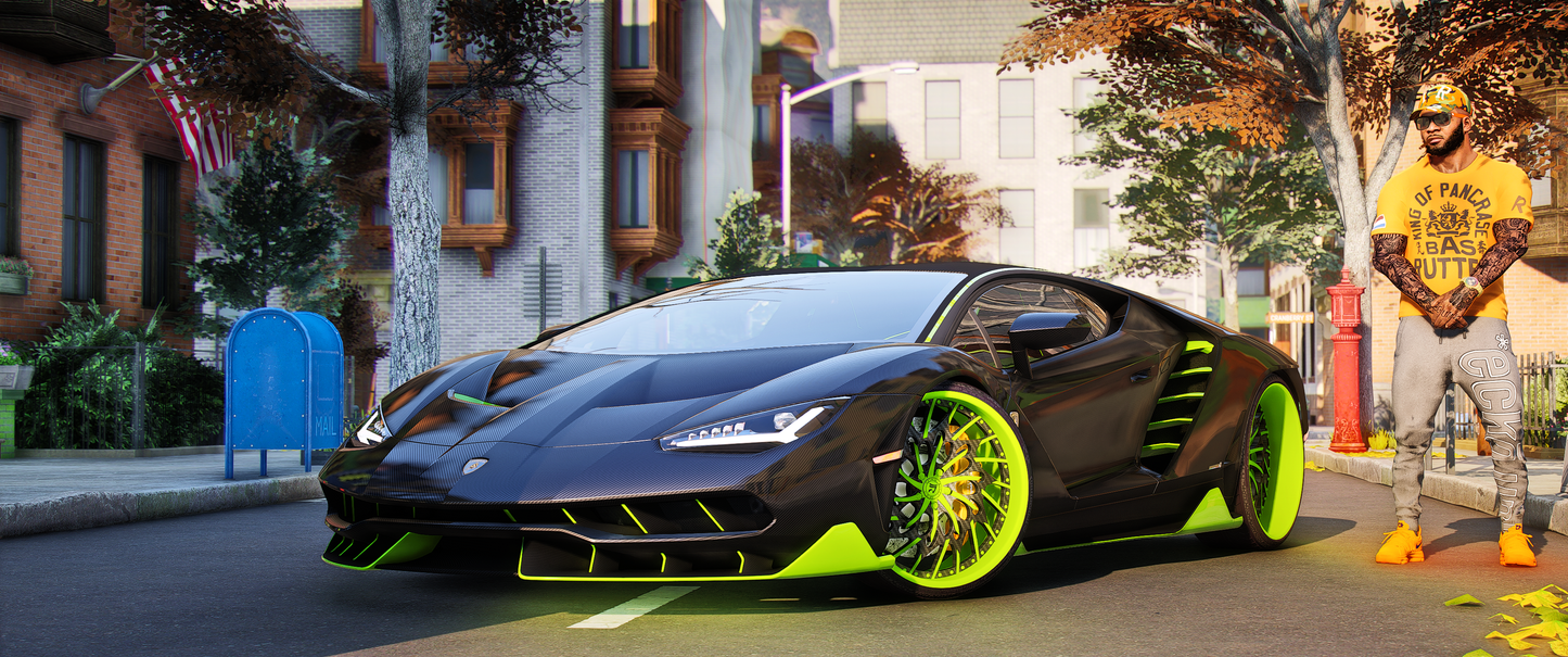 Lamborghini Centenario Fully Exposed Carbon On Rucci Ounce's