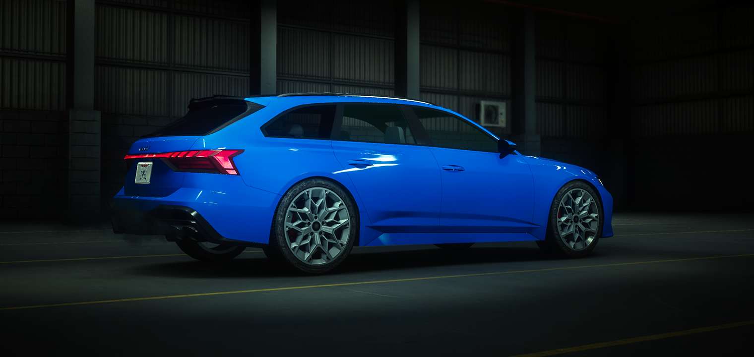 Side view of Obey Argento 7F modded vehicle in FiveM