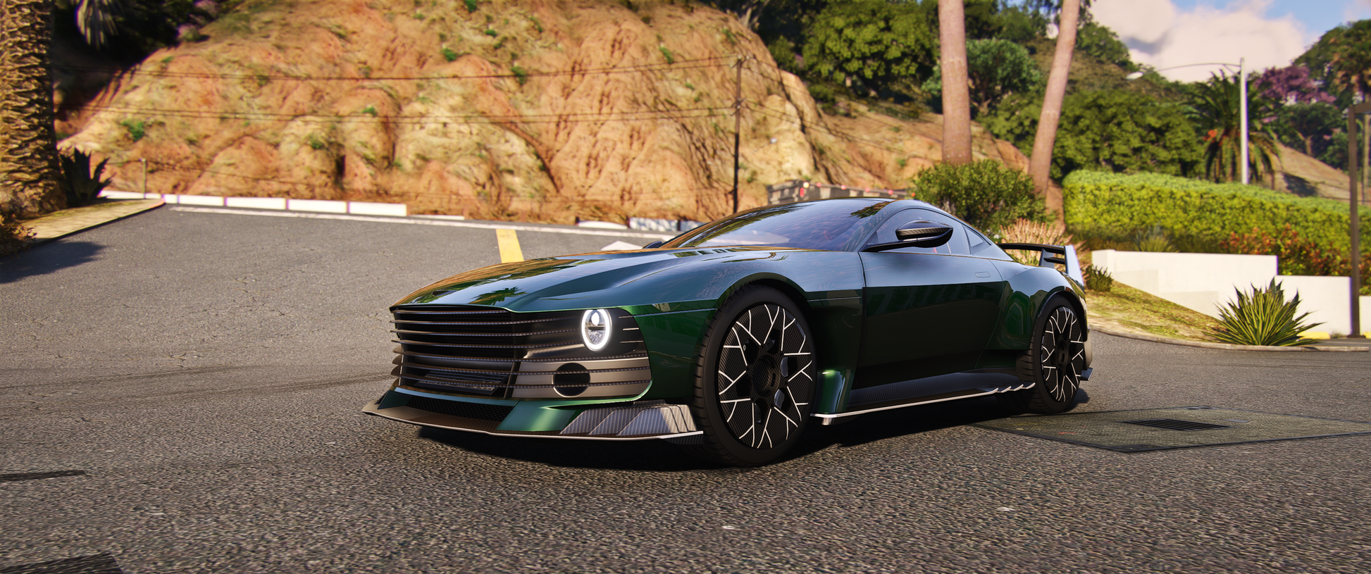 (Debadged) Aston Martin Valiant 2025 Front View