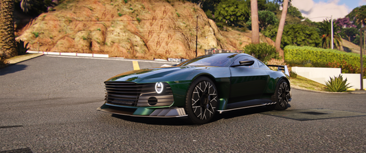 (Debadged) Aston Martin Valiant 2025 Front View