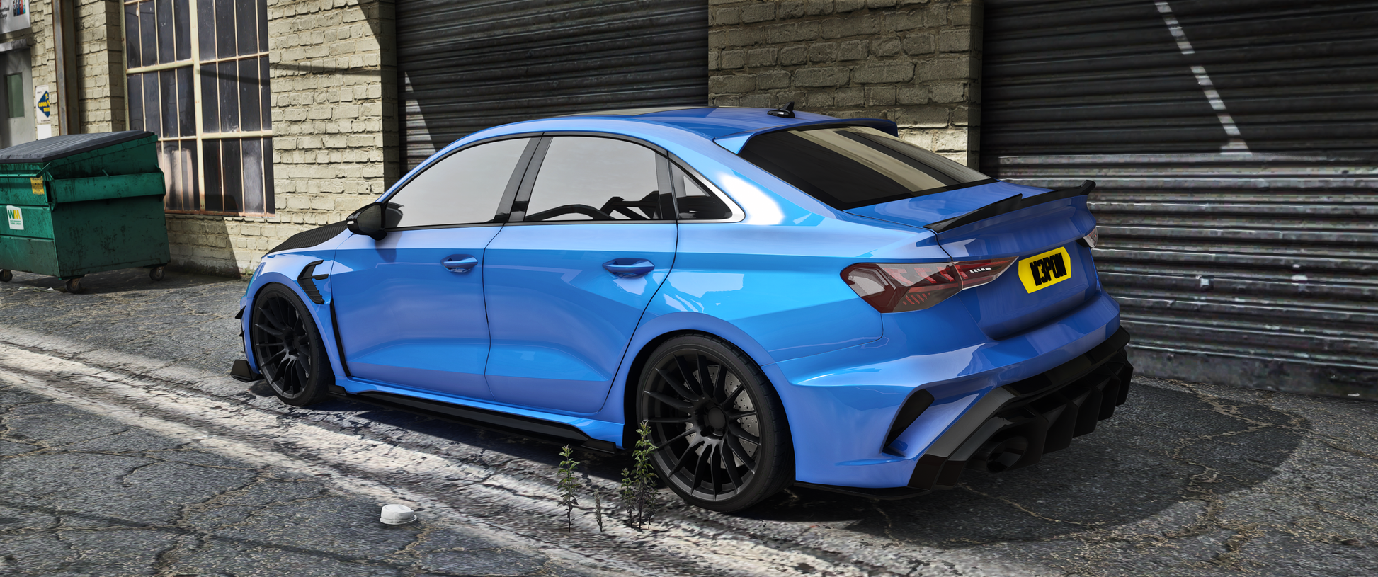 Audi RS3 CT Carbon Sedan Vehicle Mod for FiveM