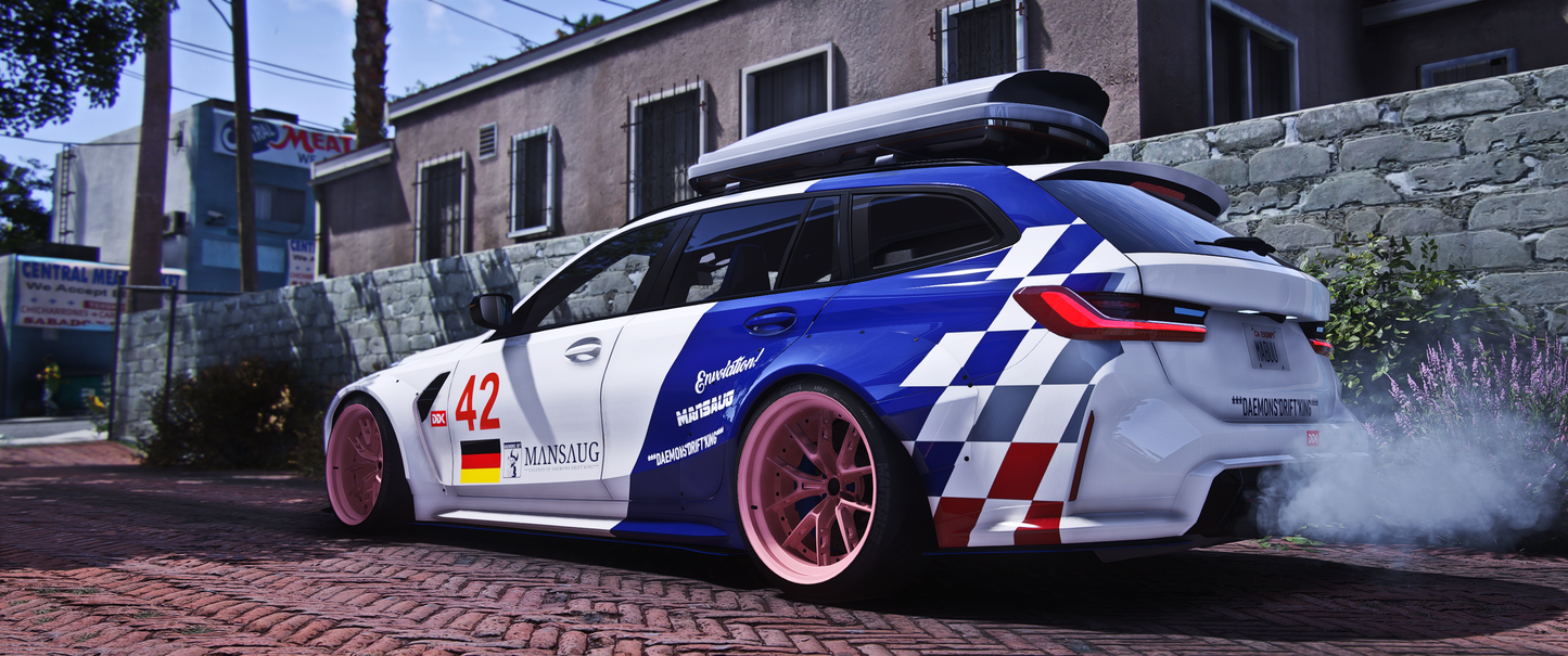 Download Debadged BMW M3 Touring 2024 GTA5