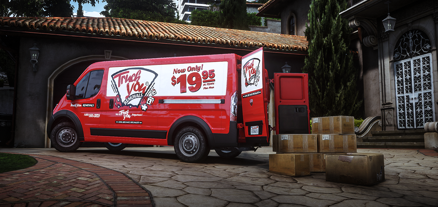 Side profile of lore friendly Bravado Esperta mod for FiveM