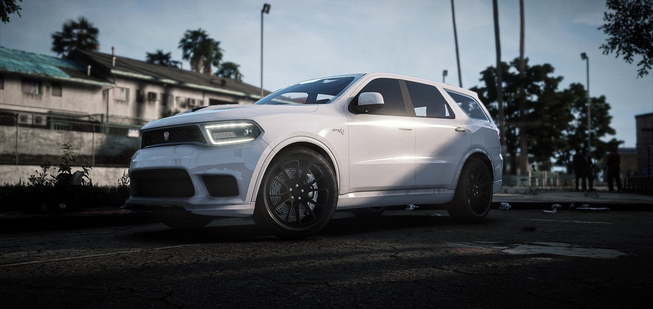 Front view of Bravado Gresley STX SUV for FiveM server use