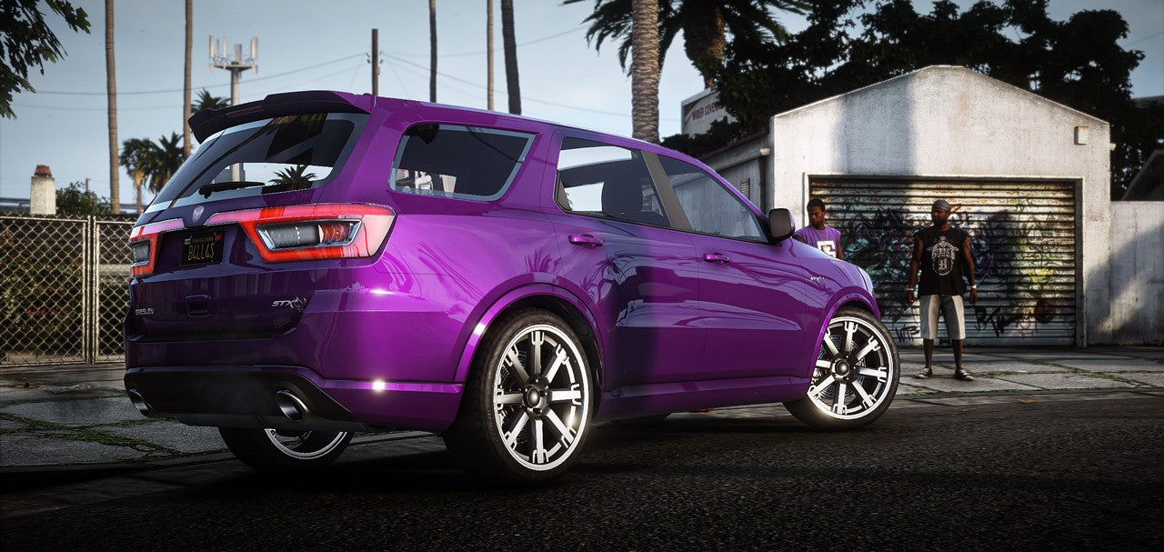 Side profile of lore-friendly Bravado Gresley STX vehicle mod