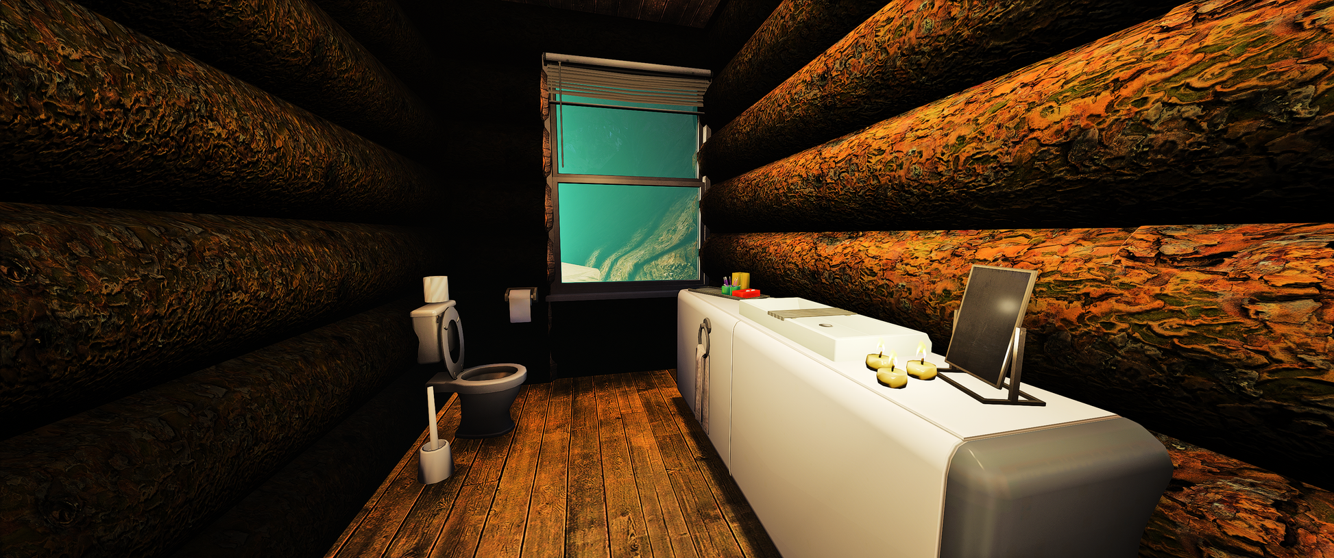 Kitchen area of Cabaninha Map