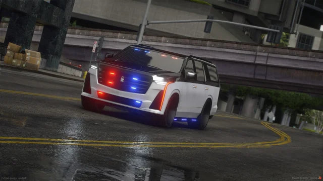 Front view of Lore Friendly Custom Cavalcade Lux Unmarked