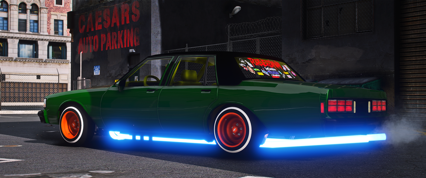 Chevy Caprice Swapped 1989 Mod for FiveM Gameplay