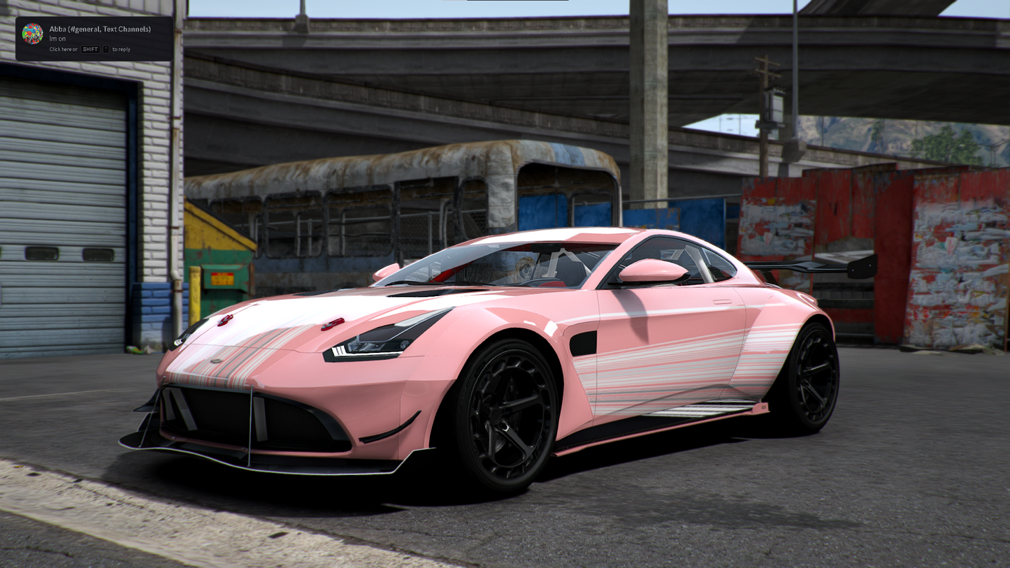(Lore Friendly) Custom Rapid GT4 FiveM vehicle mod front view