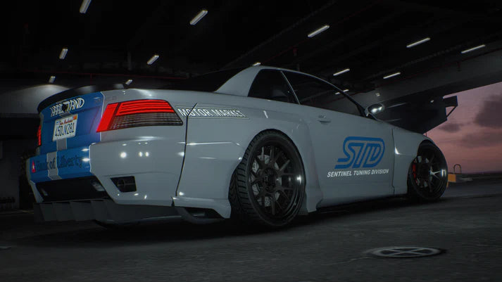 Ubermacht Sentinel Rear View FiveM Mod