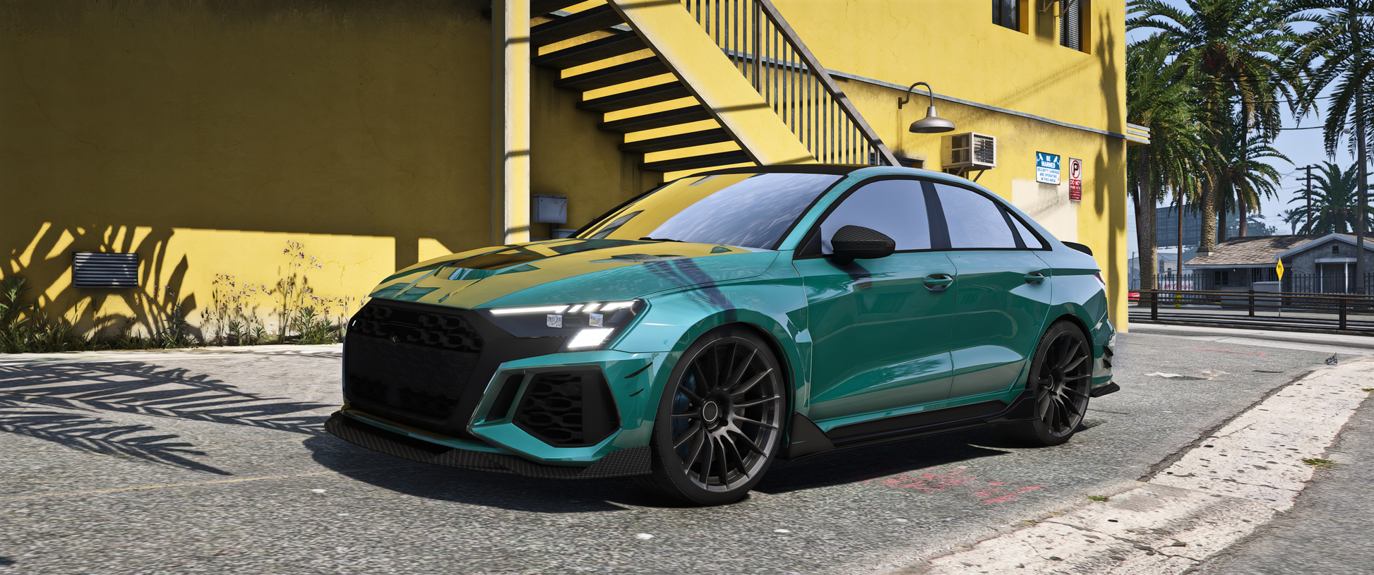 Debadged Audi RS3 2024 CMST Edition FiveM Mod