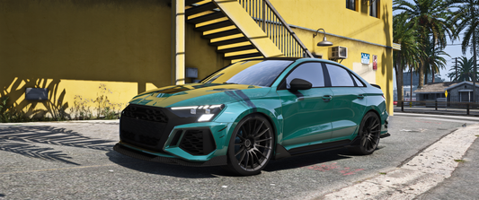 Debadged Audi RS3 2024 CMST Edition FiveM Mod