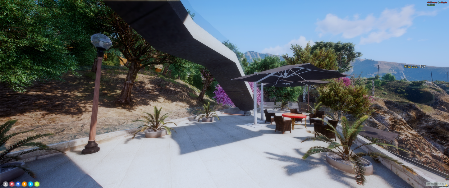 Balcony exterior view GTA5 mod