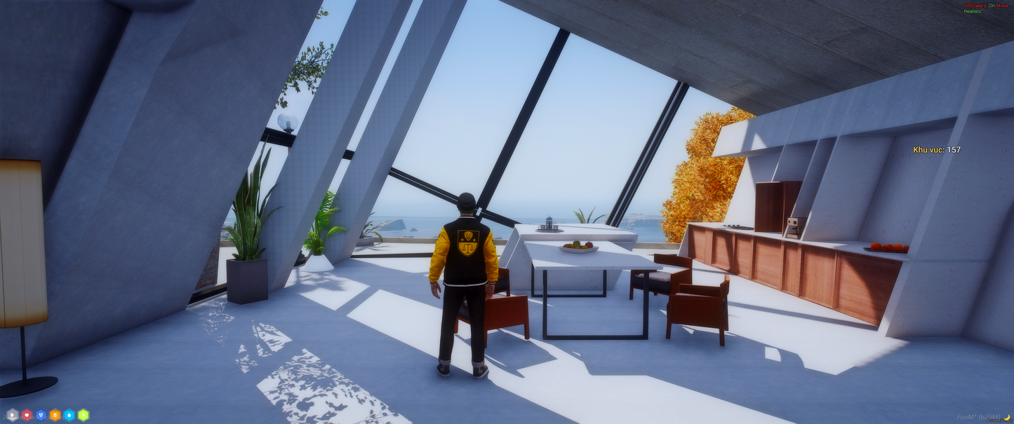 Garden view of Designer House