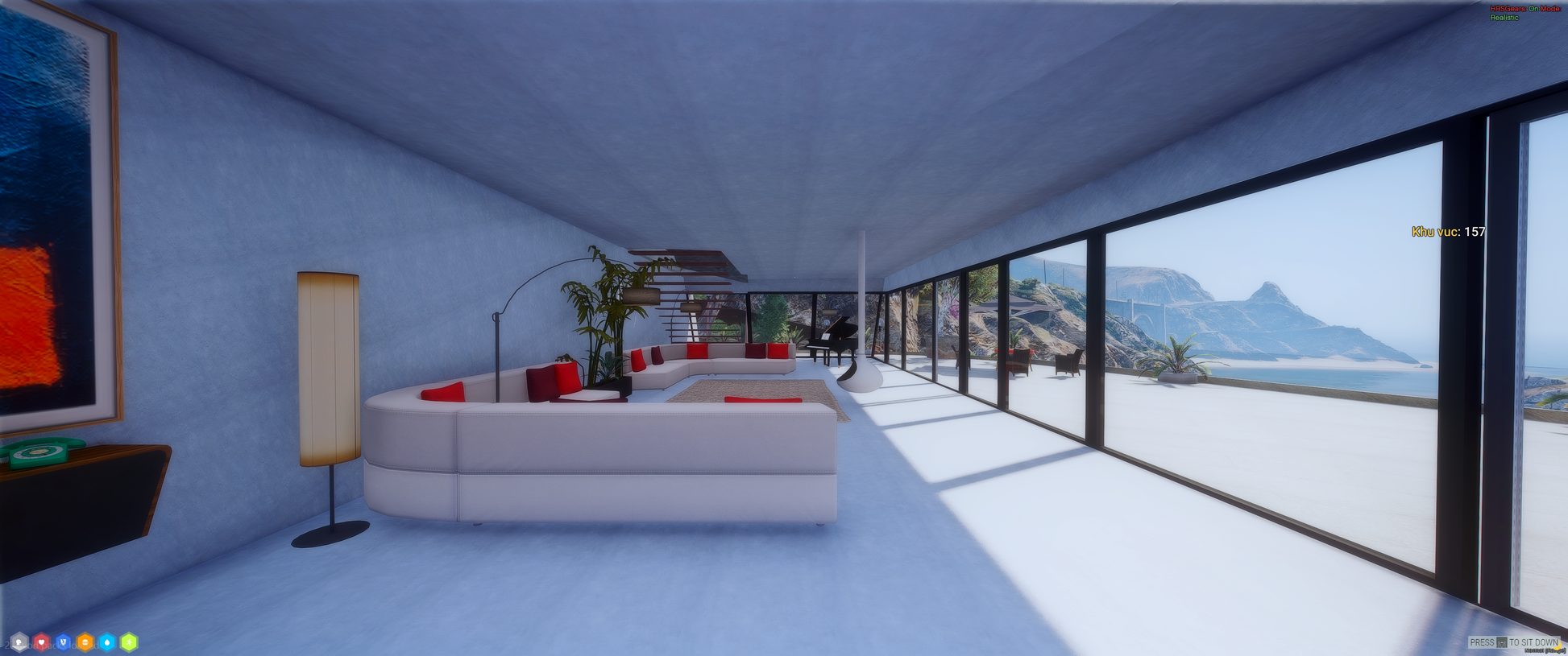 Office room in Designer House mod