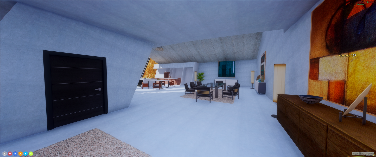 Pool view of Designer House exterior