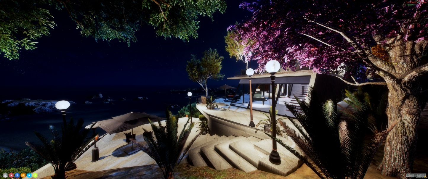 Staircase view inside Designer House