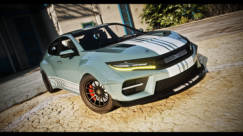 Front angle view of Dinka Sugoi KROTOV for FiveM RP servers