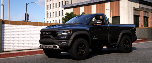 2023 Dodge Ram TRX Single Cab front view in FiveM