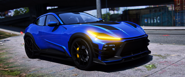 Debadged Ferrari Purosangue Keyvany in FiveM