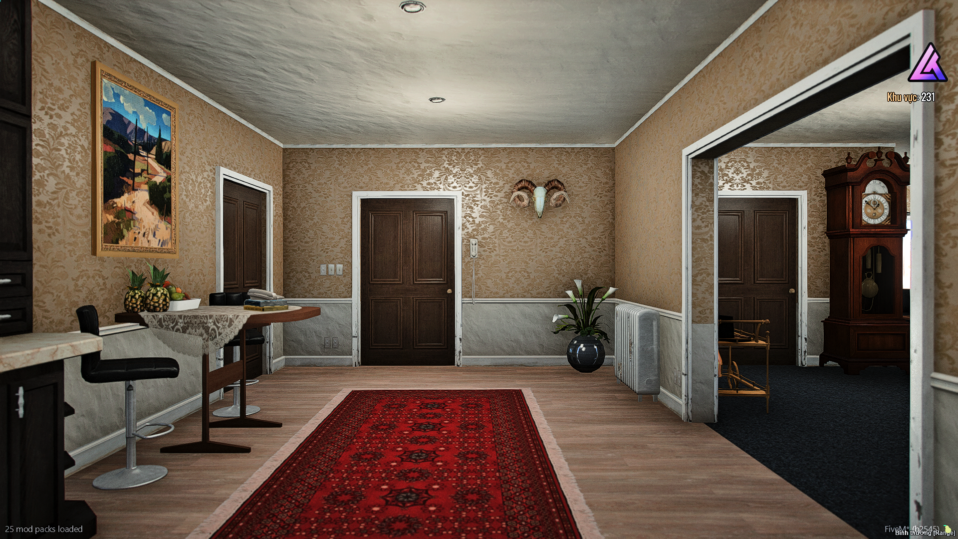 Interior design of Sandy Shores House MLO
