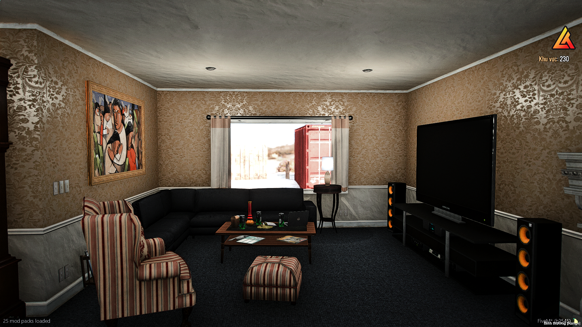 Bedroom showcase in Sandy Shores House MLO