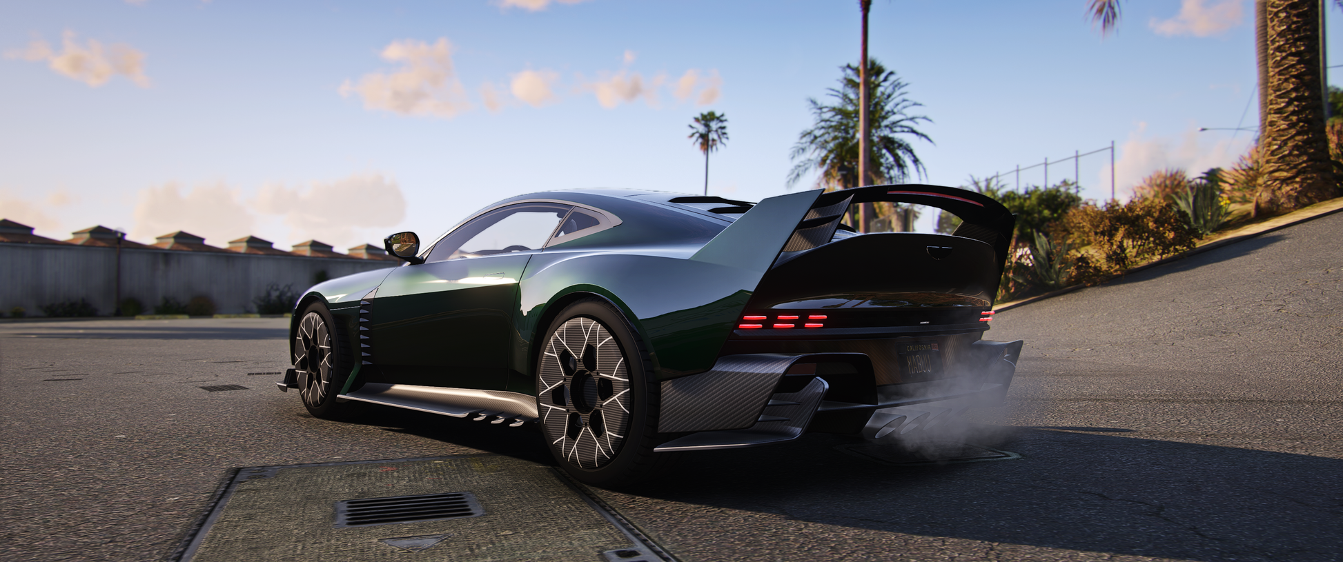 (Debadged) Aston Martin Valiant 2025 Side View