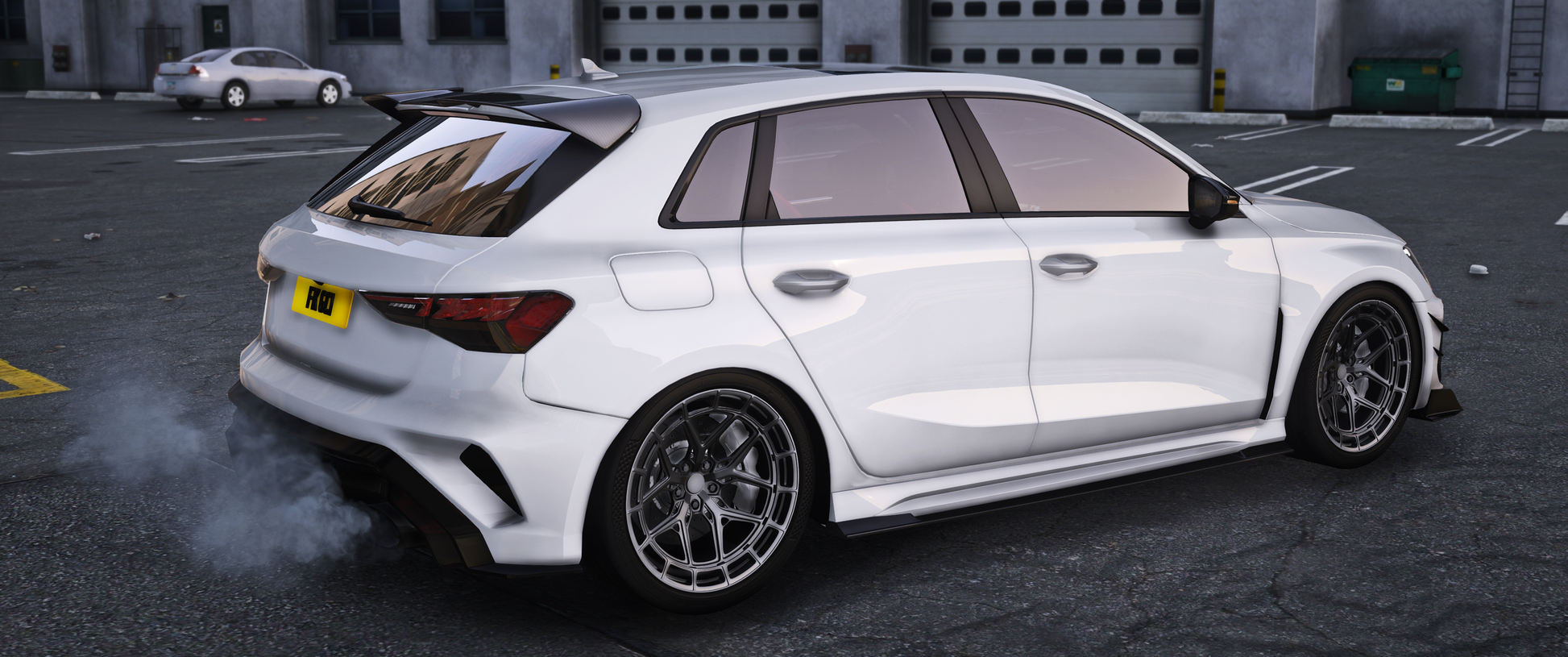 Realistic Audi RS3 Coupe mod for FiveM servers