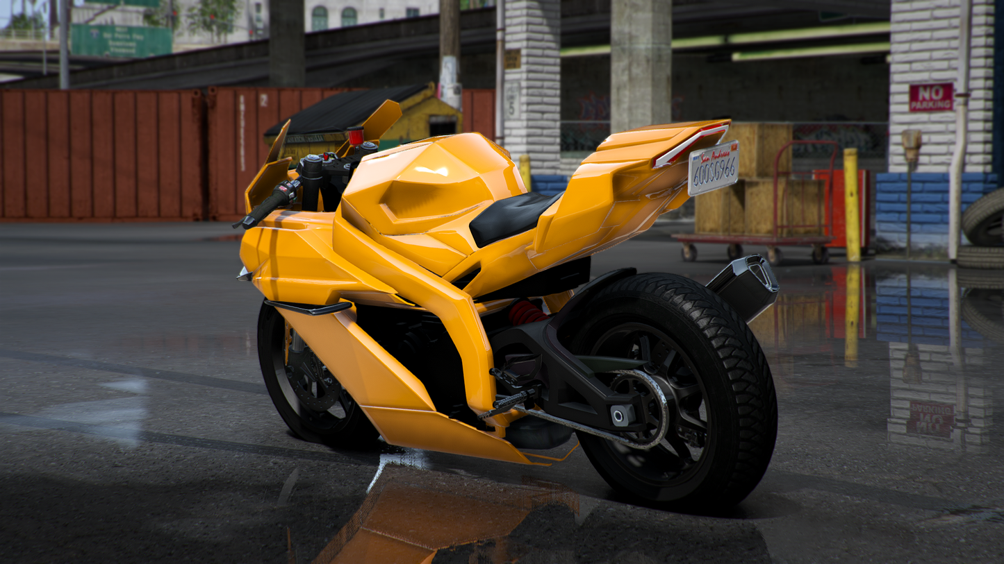 FiveM RP-ready Nagasaki Natsume lore based motorbike