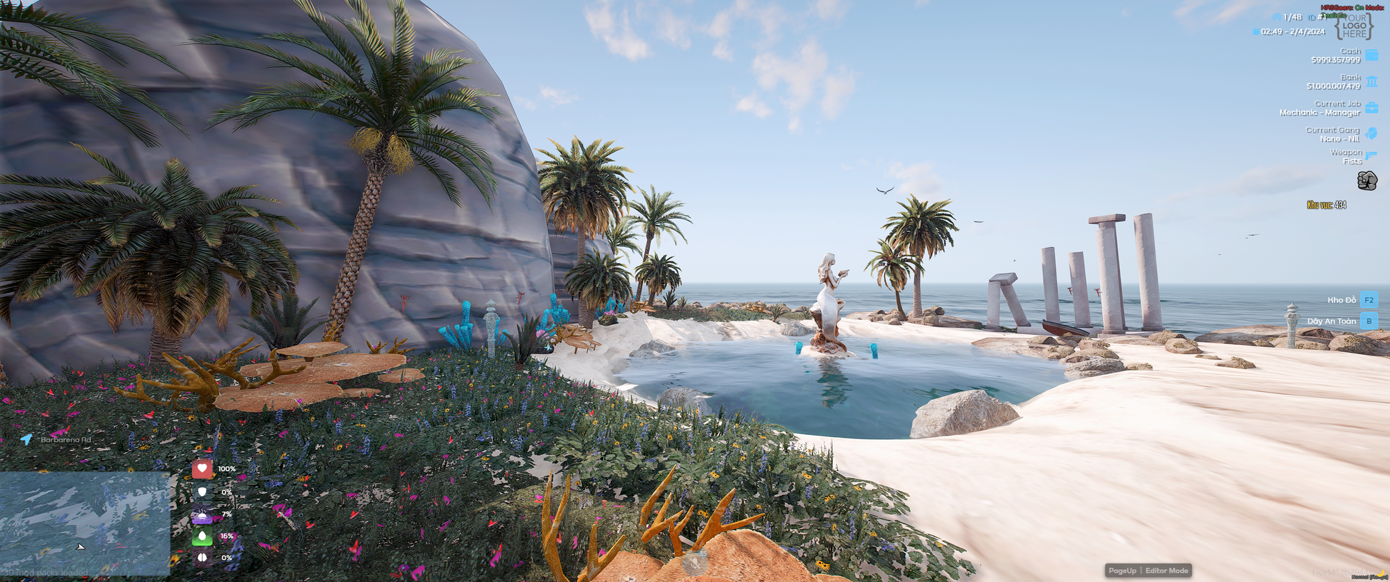 MAP Ilhada Sereia mod detailed terrain for FiveM