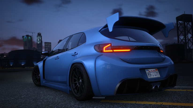 FiveM Karin Sento RS lore based mod with custom tuning parts
