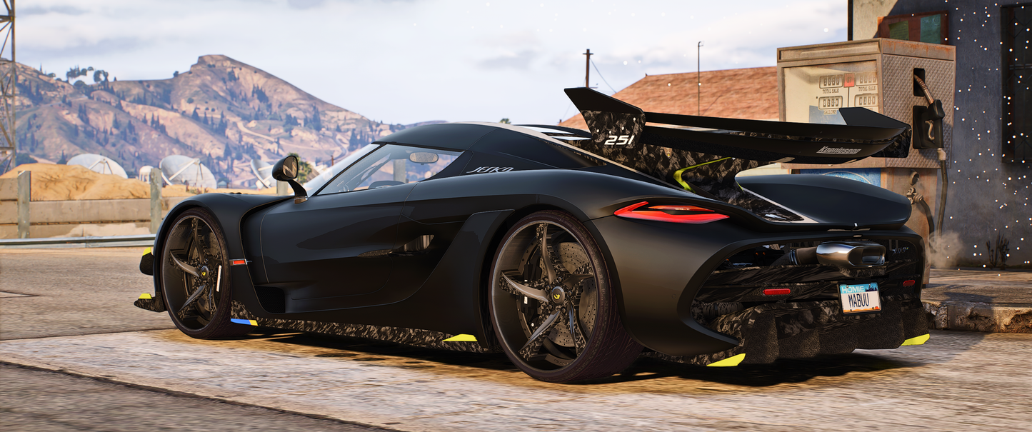 Koenigsegg Jesko Forgiato FiveM interior and details