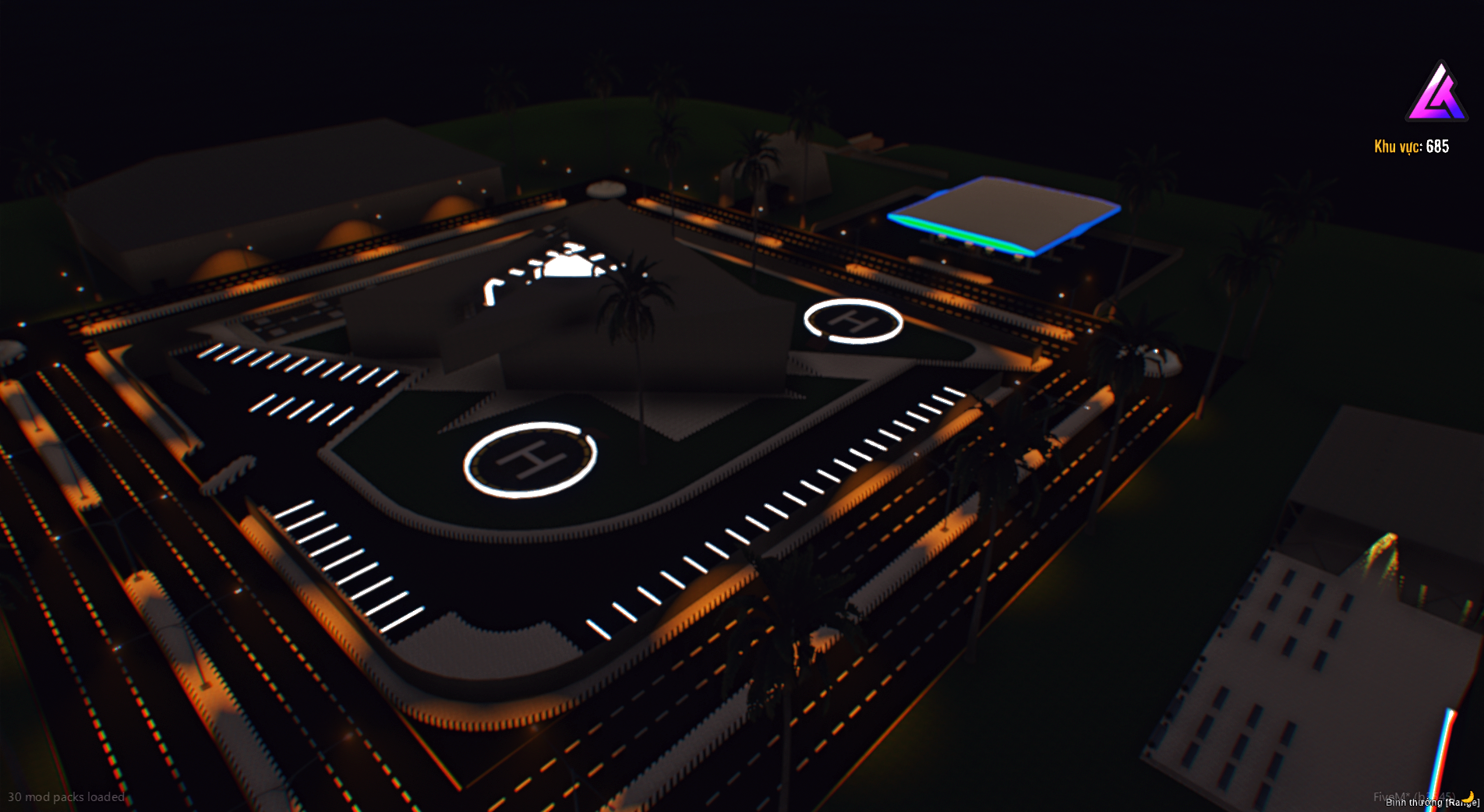Black Market Island FiveM map cargo storage area