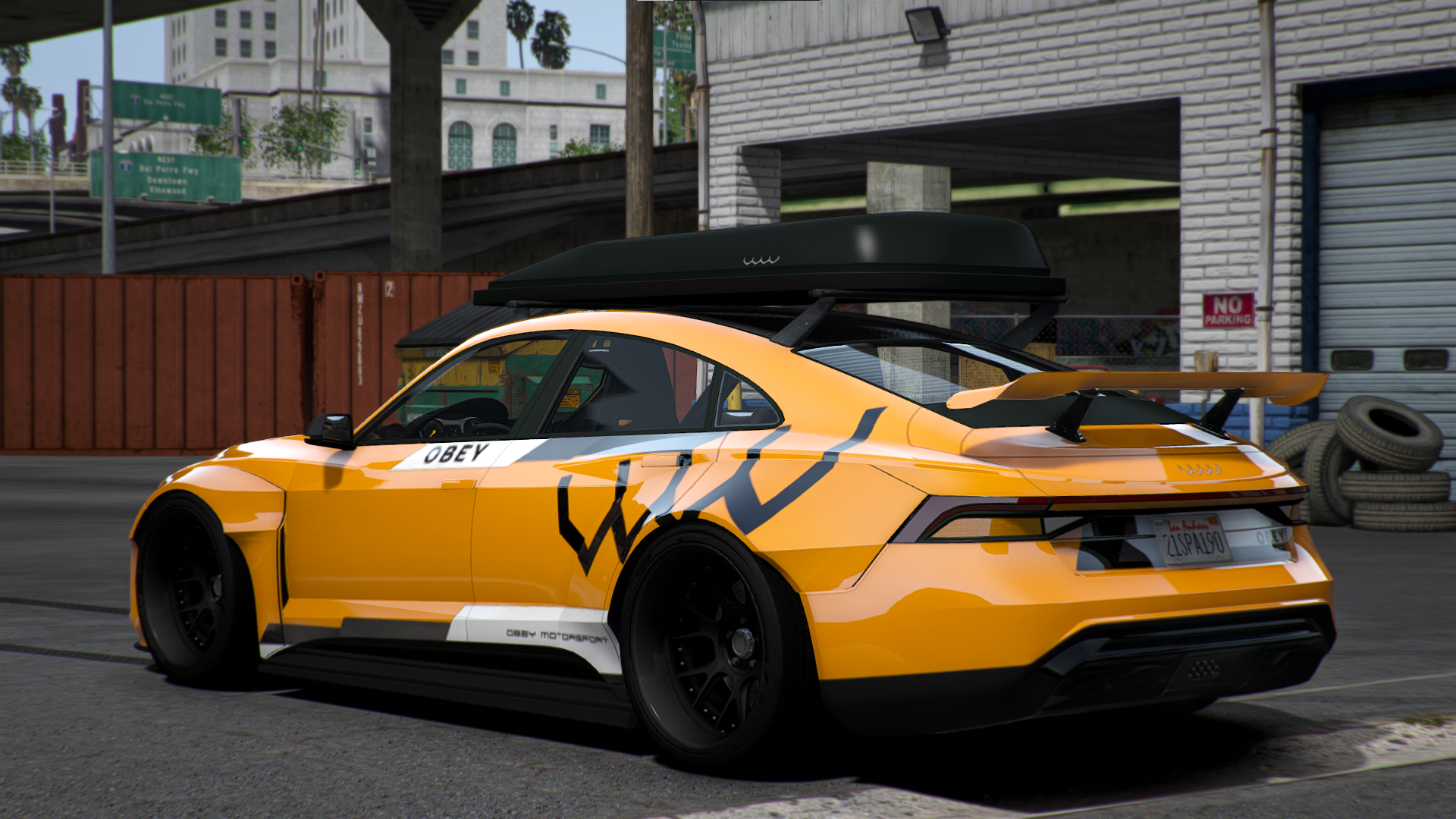 FiveM Obey Omnis S Arc vehicle mod with realistic design