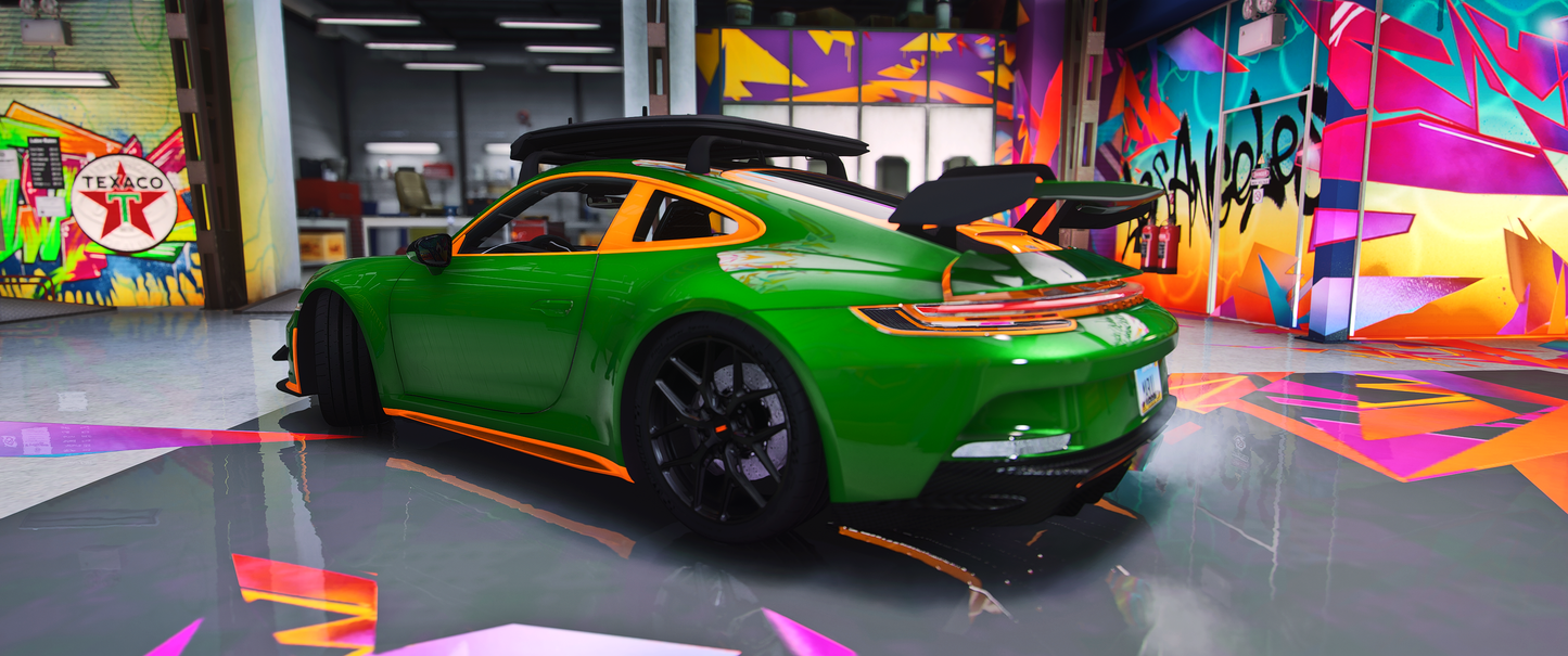2024 Porsche 911 Touring Limited FiveM interior and details