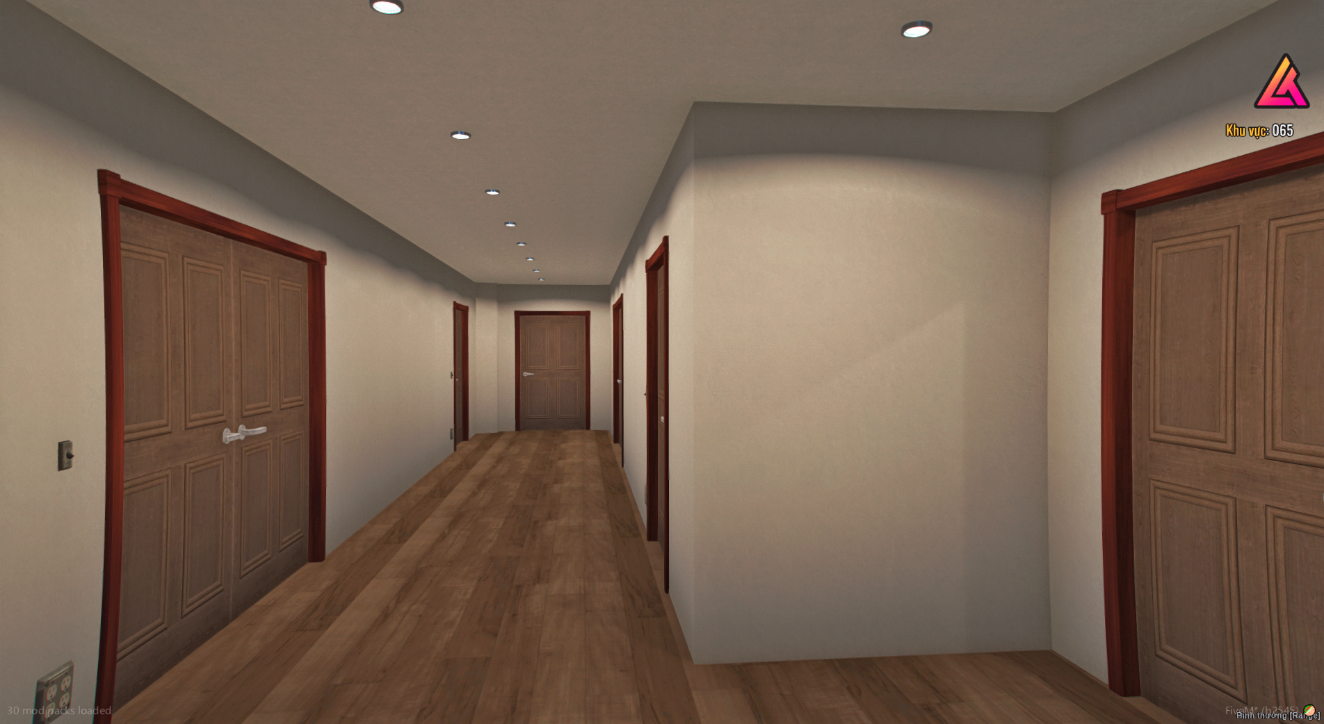 Backyard view of Paleto Farm House for FiveM